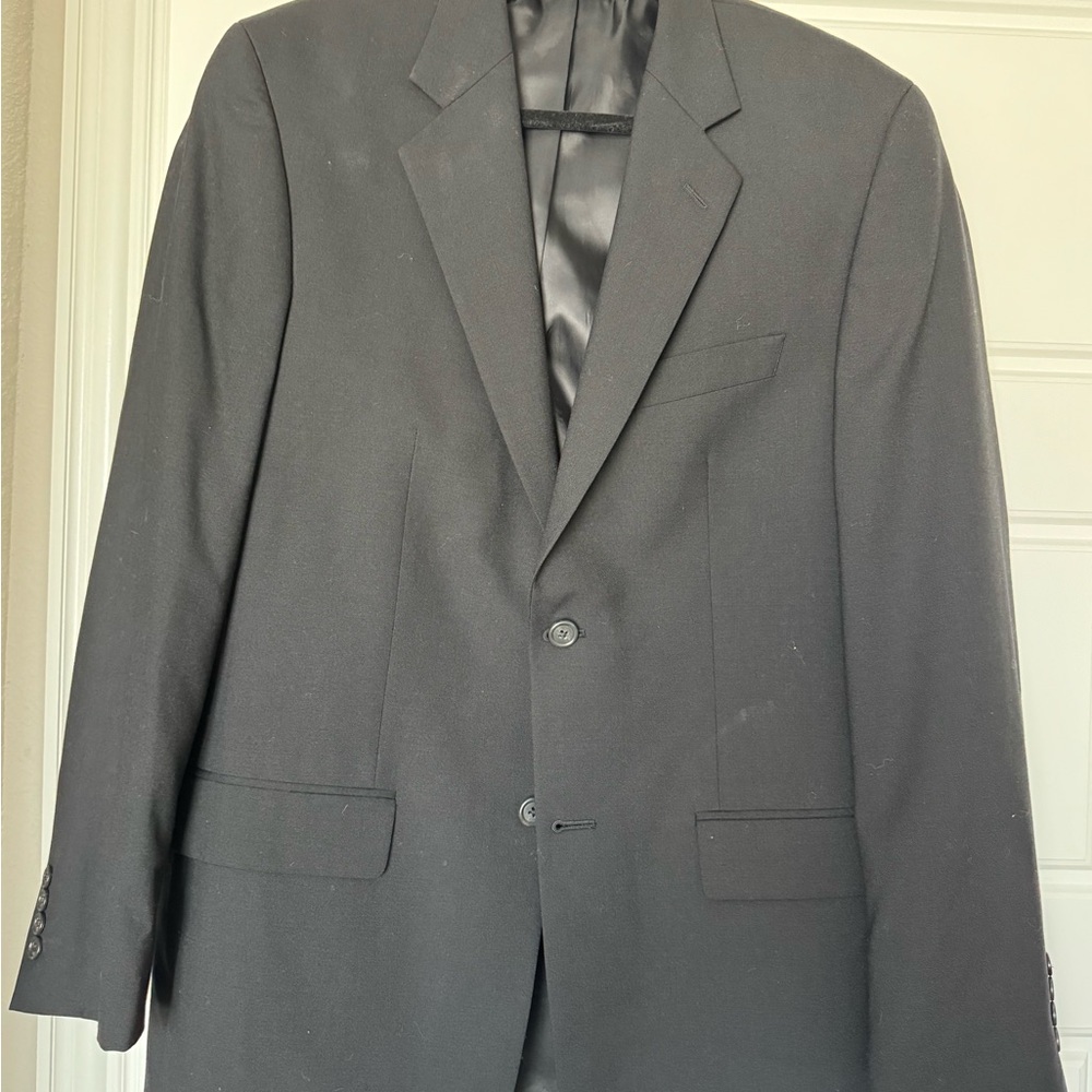 Elegant Charcoal Men's Blazer